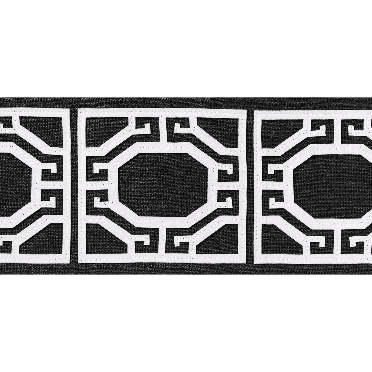 Thibaut E12010 GATE APPLIQUE TAPE Onyx