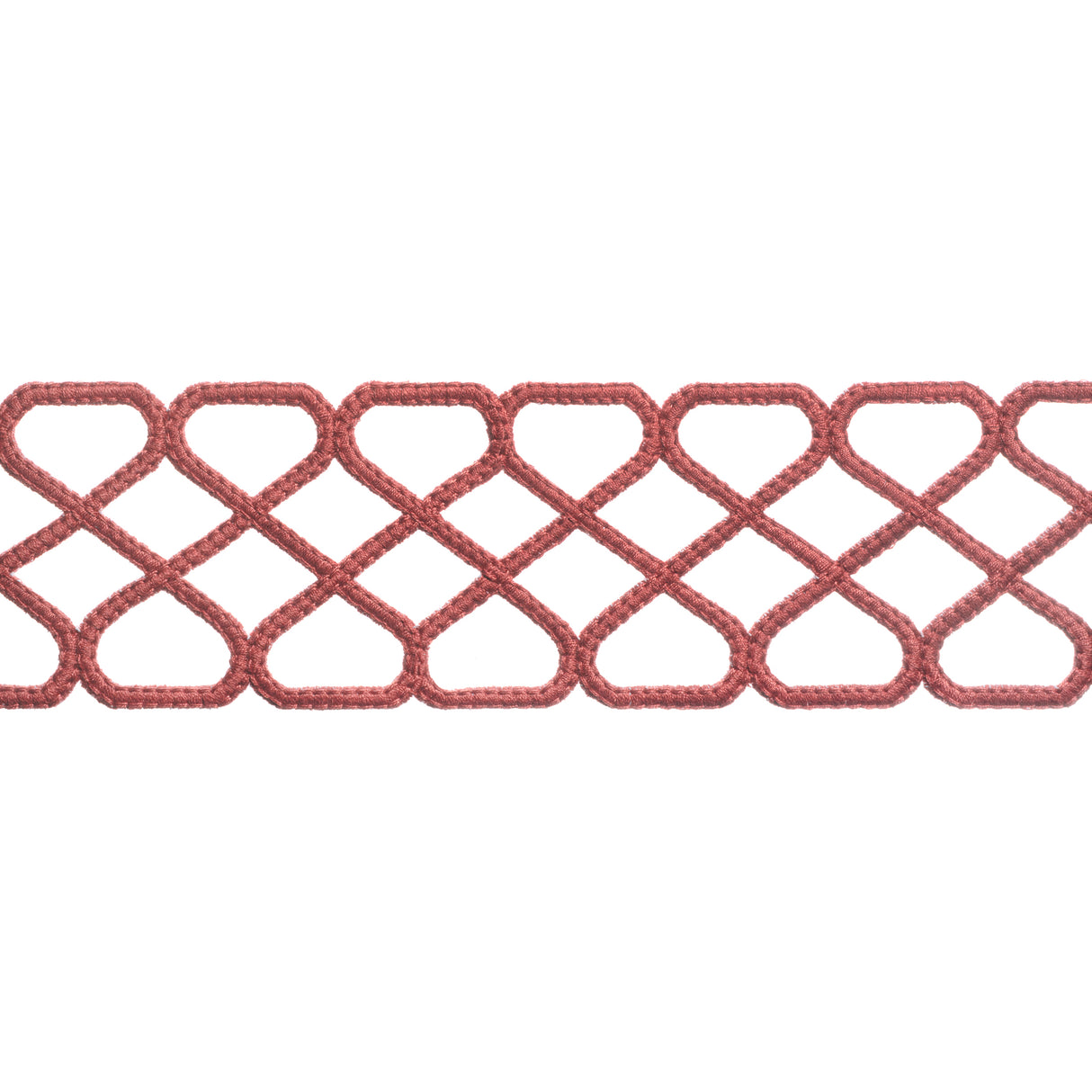 Thibaut E12026 RIPLEY APPLIQUE Cranberry