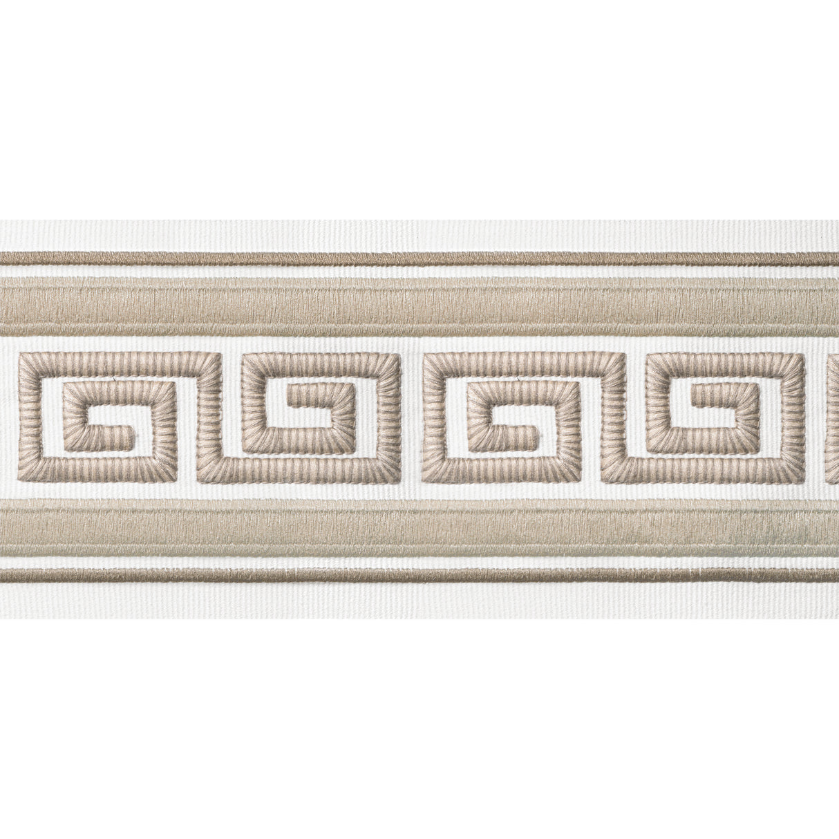 Thibaut E12109 AVENUE TAPE Linen and Stone