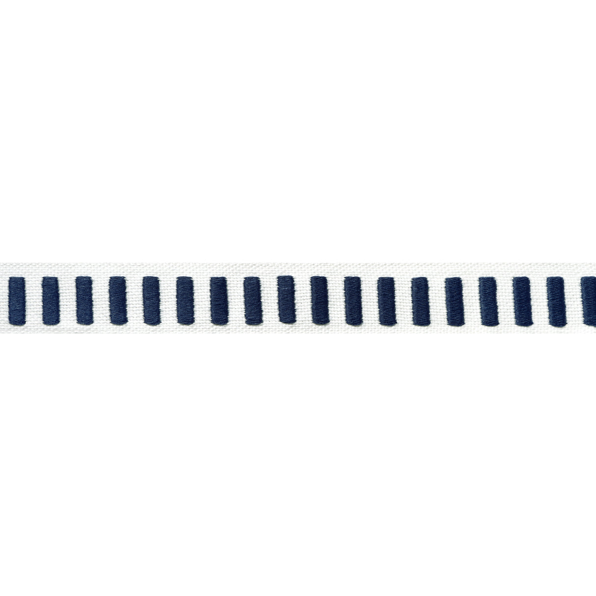 Thibaut E12136 DASH TAPE Navy on White