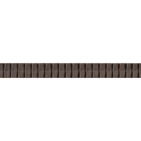 Thibaut PLEATED TAPE E12317 in Chocolate Trim - TAPES & TRIM