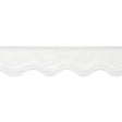 Thibaut WAVE TAPE E12328 in White on White Trim - TAPES & TR
