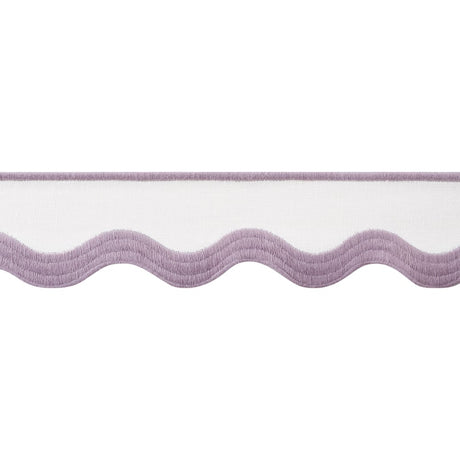Thibaut WAVE TAPE E12330 in Lilac on White Trim - TAPES & TR