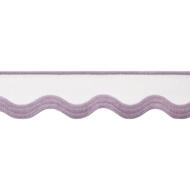Thibaut WAVE TAPE E12330 in Lilac on White Trim - TAPES & TR