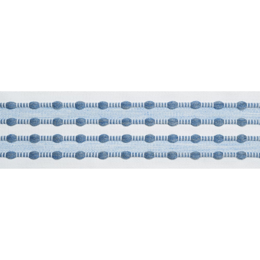 Thibaut SKIPPER TAPE E12414 in Spa Blue Trim - TAPES & TRIMS