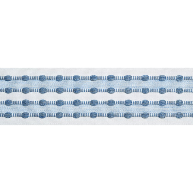 Thibaut SKIPPER TAPE E12414 in Spa Blue Trim - TAPES & TRIMS