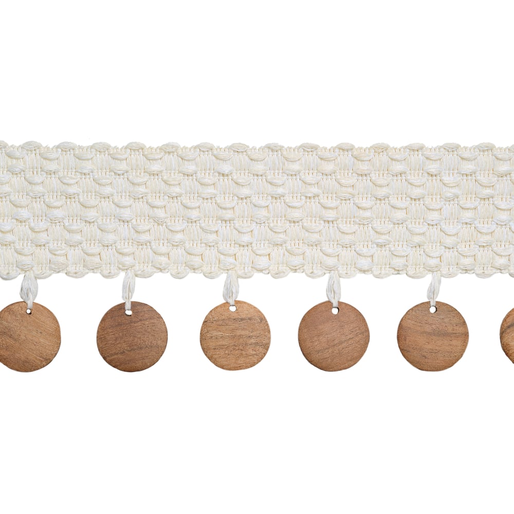 Thibaut BALI BEAD E12418 in Ivory Trim - TAPES & TRIMS VOL. 