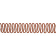 Thibaut SASHAY APPLIQUE E12431 in Terracotta Trim - TAPES & 
