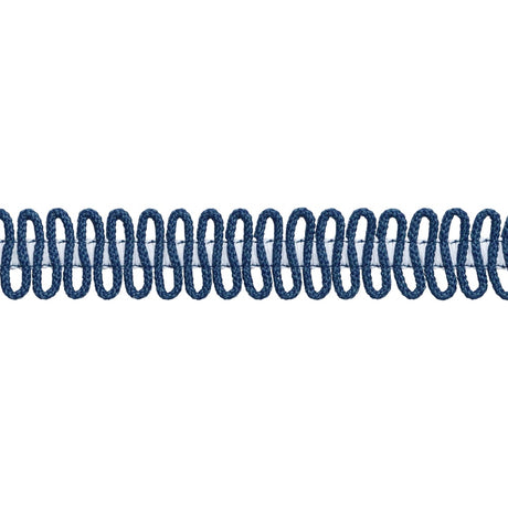 Thibaut SASHAY APPLIQUE E12437 in Navy Trim - TAPES & TRIMS 