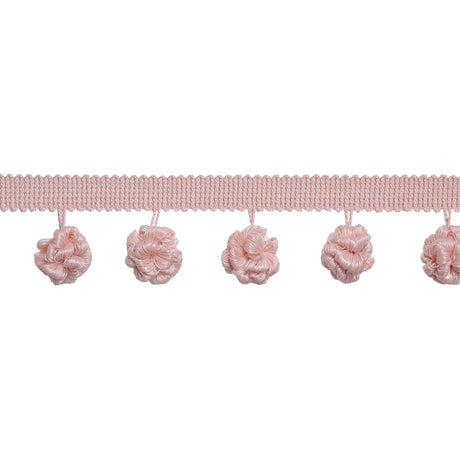 Thibaut FLORIAN FRINGE E12440 in Blush Trim - TAPES & TRIMS 