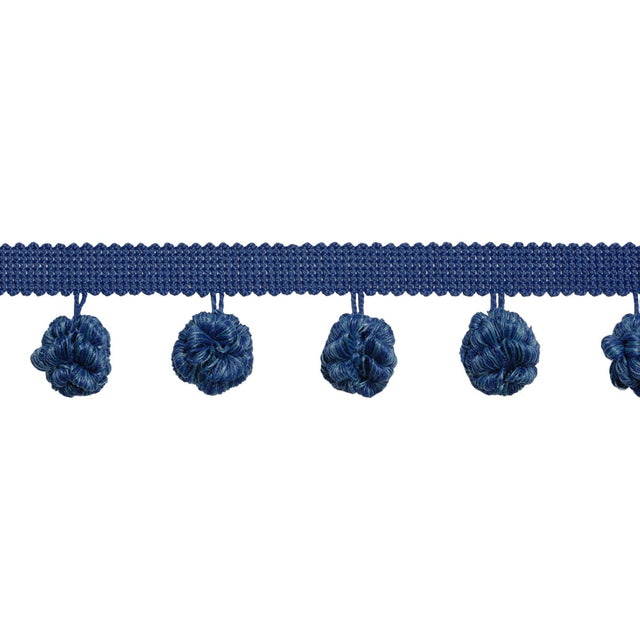 Thibaut FLORIAN FRINGE E12444 in Navy Trim - TAPES & TRIMS V