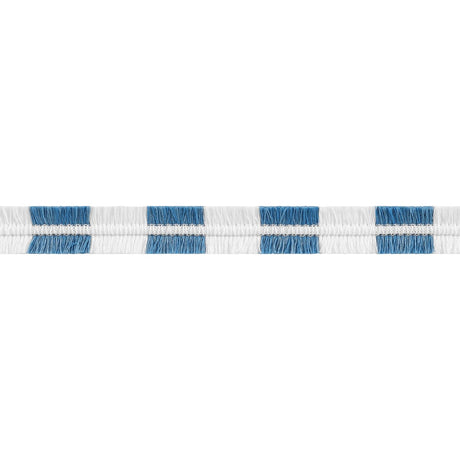 Thibaut EASTON FRINGE E81864 in Island Blue Trim - TAPES & T
