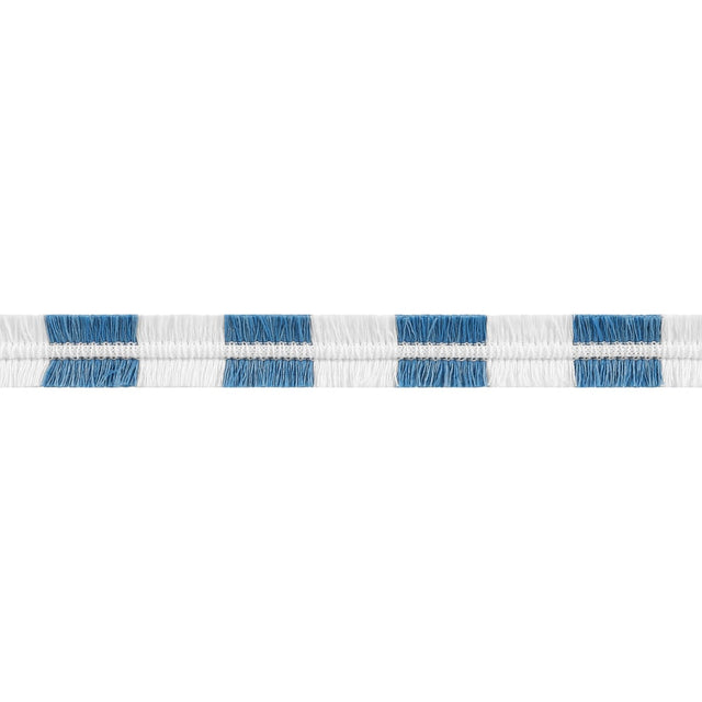 Thibaut EASTON FRINGE E81864 in Island Blue Trim - TAPES & T