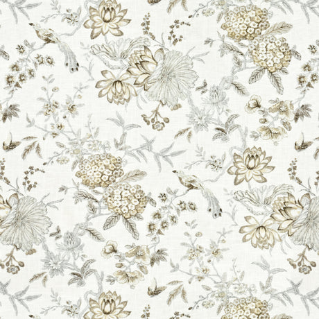 STOUT EARL-1 EARLINGTON 1 STONE Fabric - Eades Wallpaper & Fabric