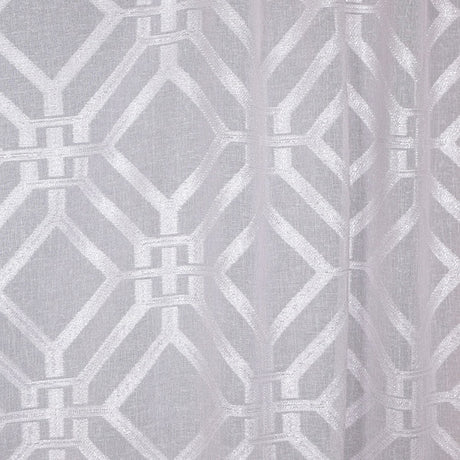 Mitchell MDS FF-1902-12 Geometric Evoke-Snow - Eade's Wallpaper