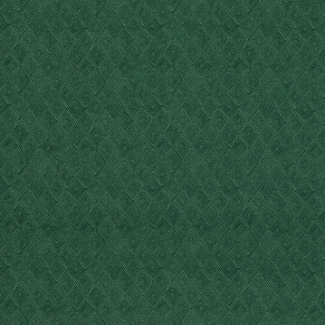 THREADS ED75042.5.0 BOUNDARY EMERALD Fabric - Eade's Wallpaper