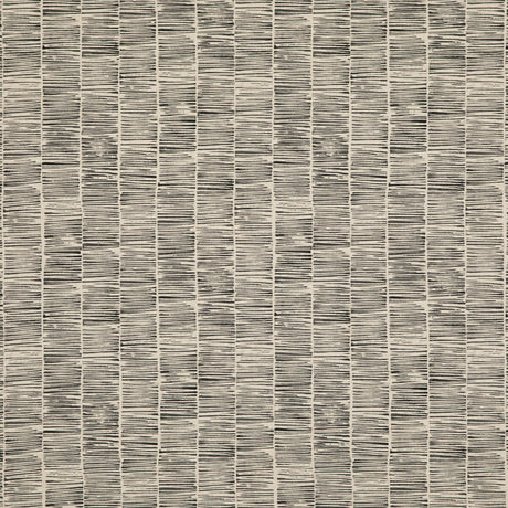 THREADS ED75044.2.0 ETCHING CHARCOAL Fabric - Eade's Wallpaper