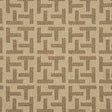 THREADS ED85013.210.0 MONOGRAM MINK Fabric - Eade's Wallpaper