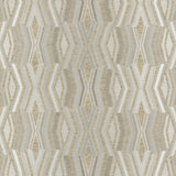 THREADS ED85278.2.0 MERIDIAN SILVER Fabric - Eade's Wallpaper