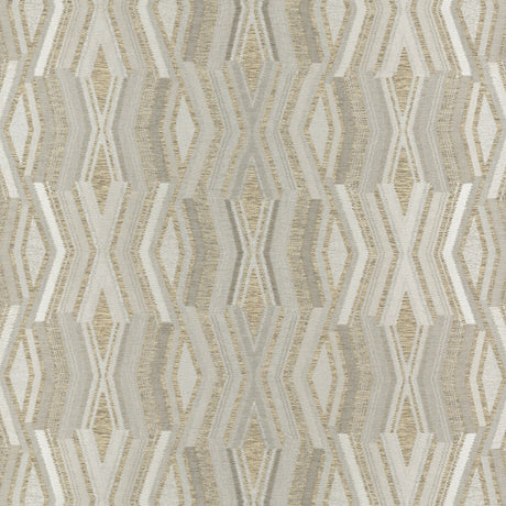 THREADS ED85278.2.0 MERIDIAN SILVER Fabric - Eade's Wallpaper