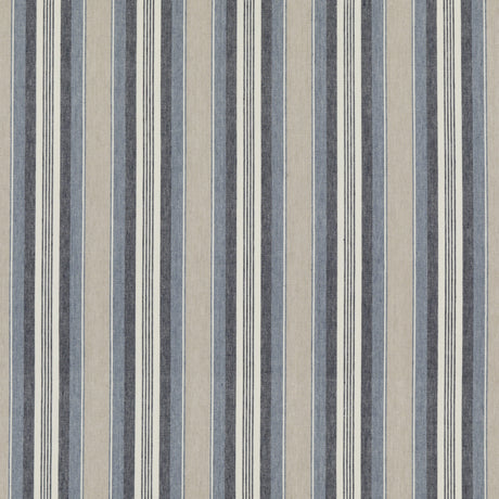 THREADS ED85301.680.0 LOVISA INDIGO Fabric - Eade's Wallpaper