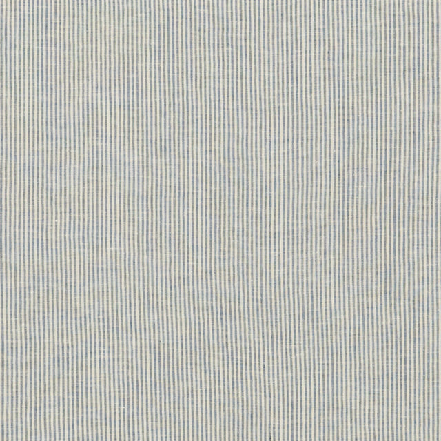 THREADS ED85331.640.0 NALA TICKING DENIM Fabric - Eade's Wallpaper