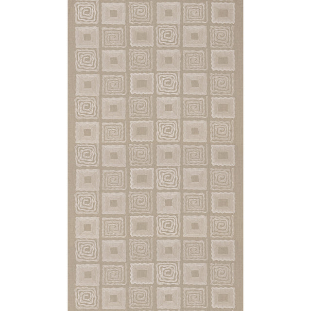 THREADS ED85364.225.0 LOMBOK PARCHMENT Fabric - Eade's Wallpaper