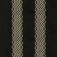 THREADS ED95007.955.0 DIAMOND SHEER EBONY Fabric - Eade's Wallpaper