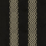 THREADS ED95007.955.0 DIAMOND SHEER EBONY Fabric - Eade's Wallpaper