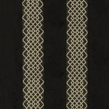 THREADS ED95007.955.0 DIAMOND SHEER EBONY Fabric - Eade's Wallpaper