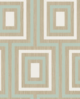 Eijffinger EJ377021 Loke Light Green Wood Geometric Wallpaper