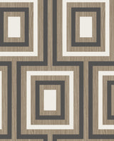 Eijffinger EJ377023 Loke Charcoal Wood Geometric Wallpaper