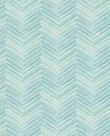 Eijffinger EJ377094 Tilde Turquoise Chevron Wallpaper