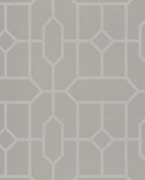 Eijffinger EJ382510 Johan Taupe Trellis Wallpaper