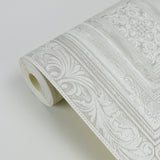 Eijffinger EJ382520 Olsson Off-White Wood Panel Wallpaper