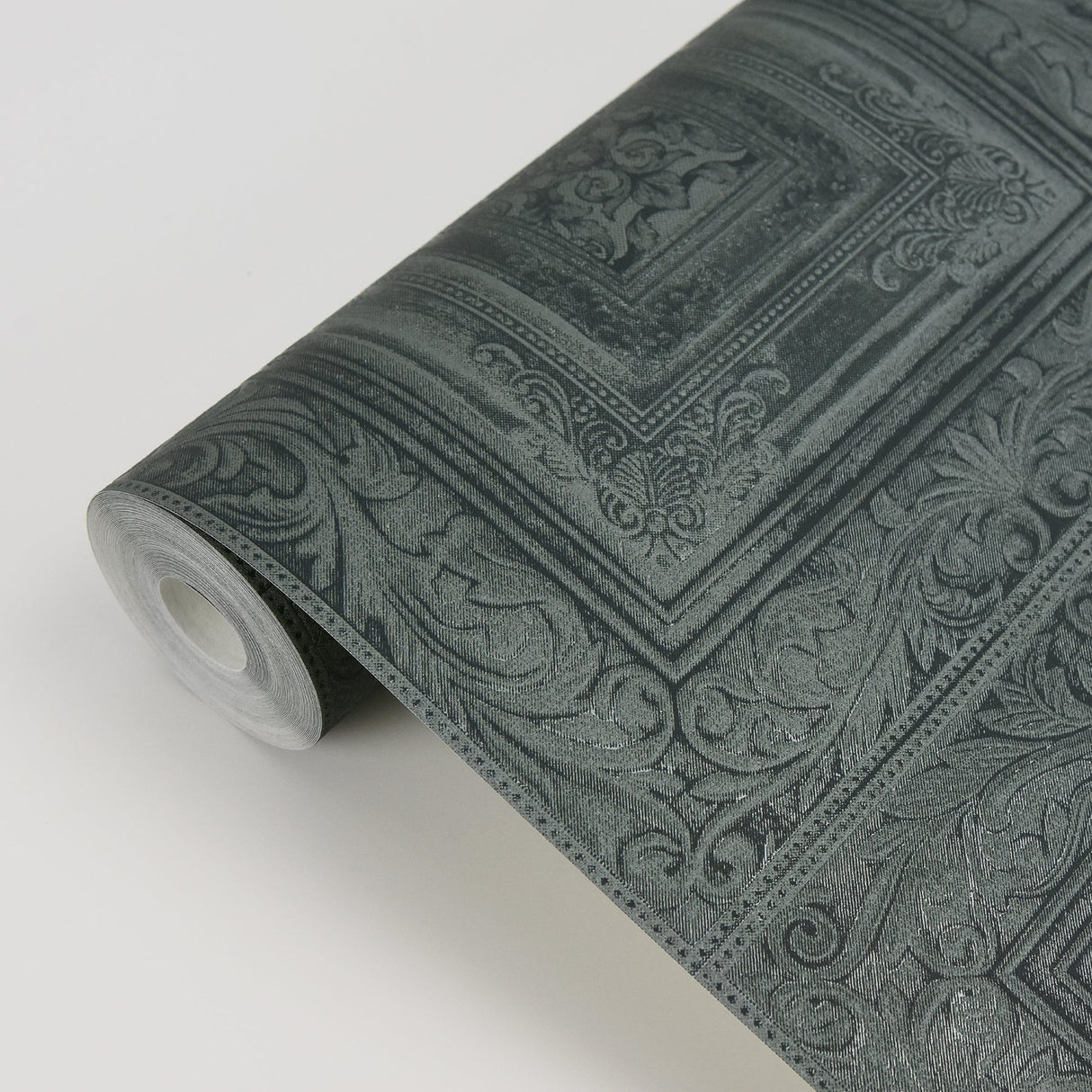 Eijffinger EJ382523 Olsson Dark Green Wood Panel Wallpaper