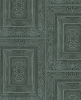 Eijffinger EJ382523 Olsson Dark Green Wood Panel Wallpaper