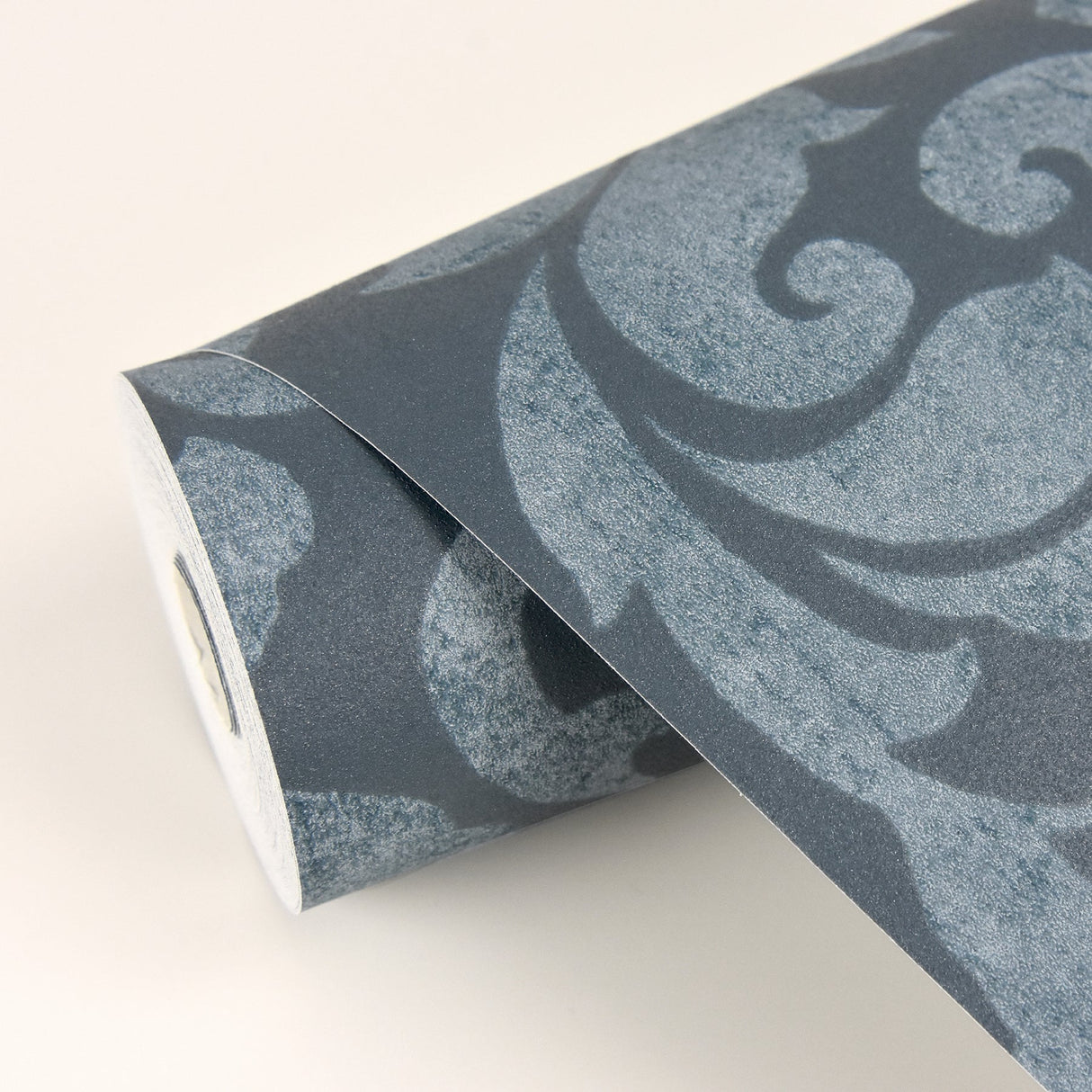 Eijffinger EJ382543 Arvid Blue Damask Wallpaper