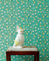 Eijffinger EJ383535 Maja Green Miniature Floral Wallpaper