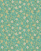 Eijffinger EJ383535 Maja Green Miniature Floral Wallpaper