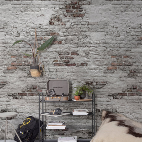Galerie Orom II Brick all-over Grey Mural EP6102