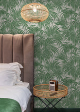 Egypt Sherrod ESS6017 Green Cassava Palm Peel & Stick Wallpaper