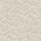 Egypt Sherrod ESS6027 Beige Ridge & Valley Peel & Stick Wallpaper