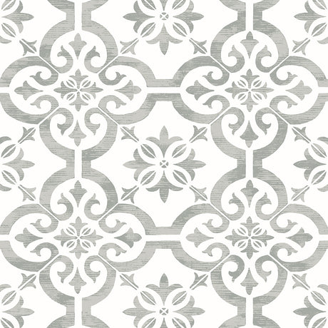 Etten Studios ET10010 Encaustic Faux Tile Wallpaper