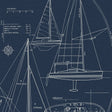 Etten Studios ET10222 Sail Away Wallpaper
