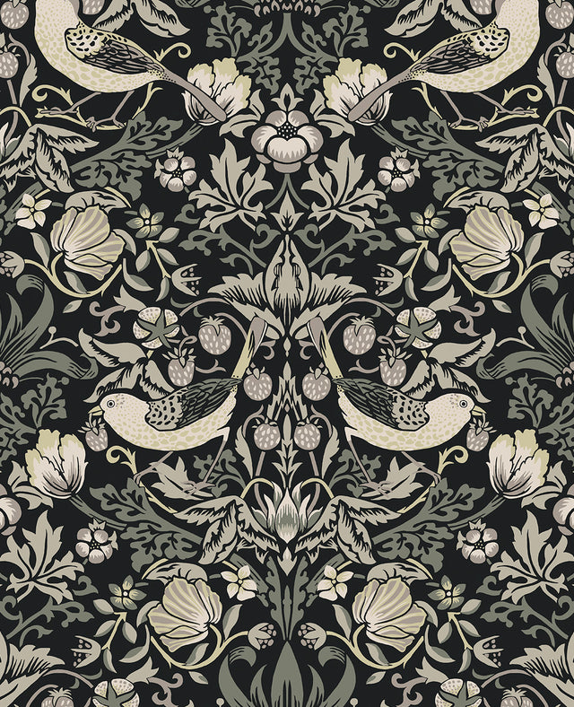Etten Studios ET11200 Fragaria Garden Wallpaper
