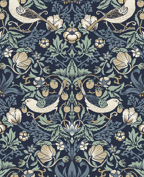 Etten Studios ET11212 Fragaria Garden Wallpaper