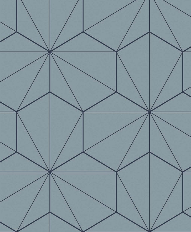 Etten Studios ET11302 Hedron Geometric Wallpaper