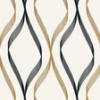 Etten Studios ET11806 Wave Ogee Wallpaper