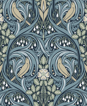 Etten Studios ET12212 Bird Scroll Wallpaper